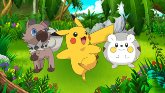 Spela spel: Pokémon Över stock och sten