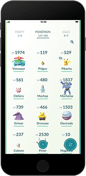 Connect to Pokémon GO