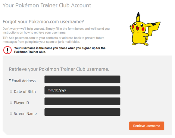 How to Sign Up for Pokemon Go Trainer Club 