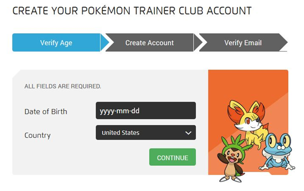 Bruno Natal (RESUMIDO) on X: @NianticHelp Can't retrieve rewards cause I  use a Pokemon Trainer Club credential to login and the only option  available is Niantic Kids. And when I access the
